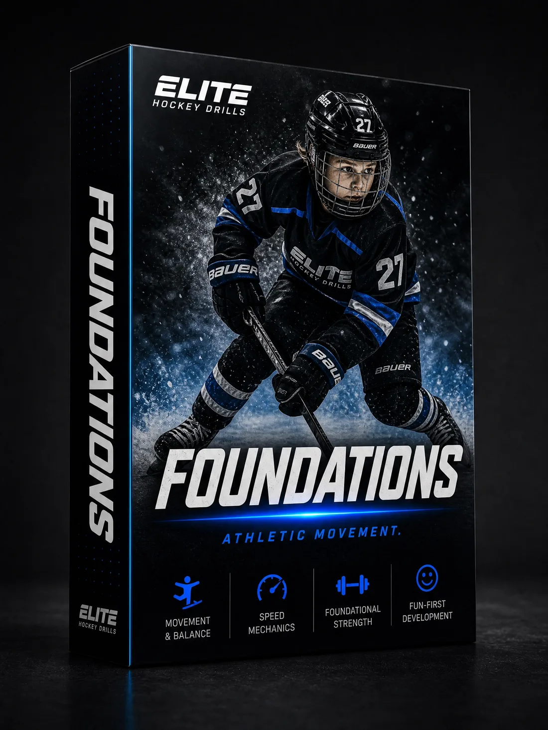 Foundations off-ice training program box — ages 9 to 11
